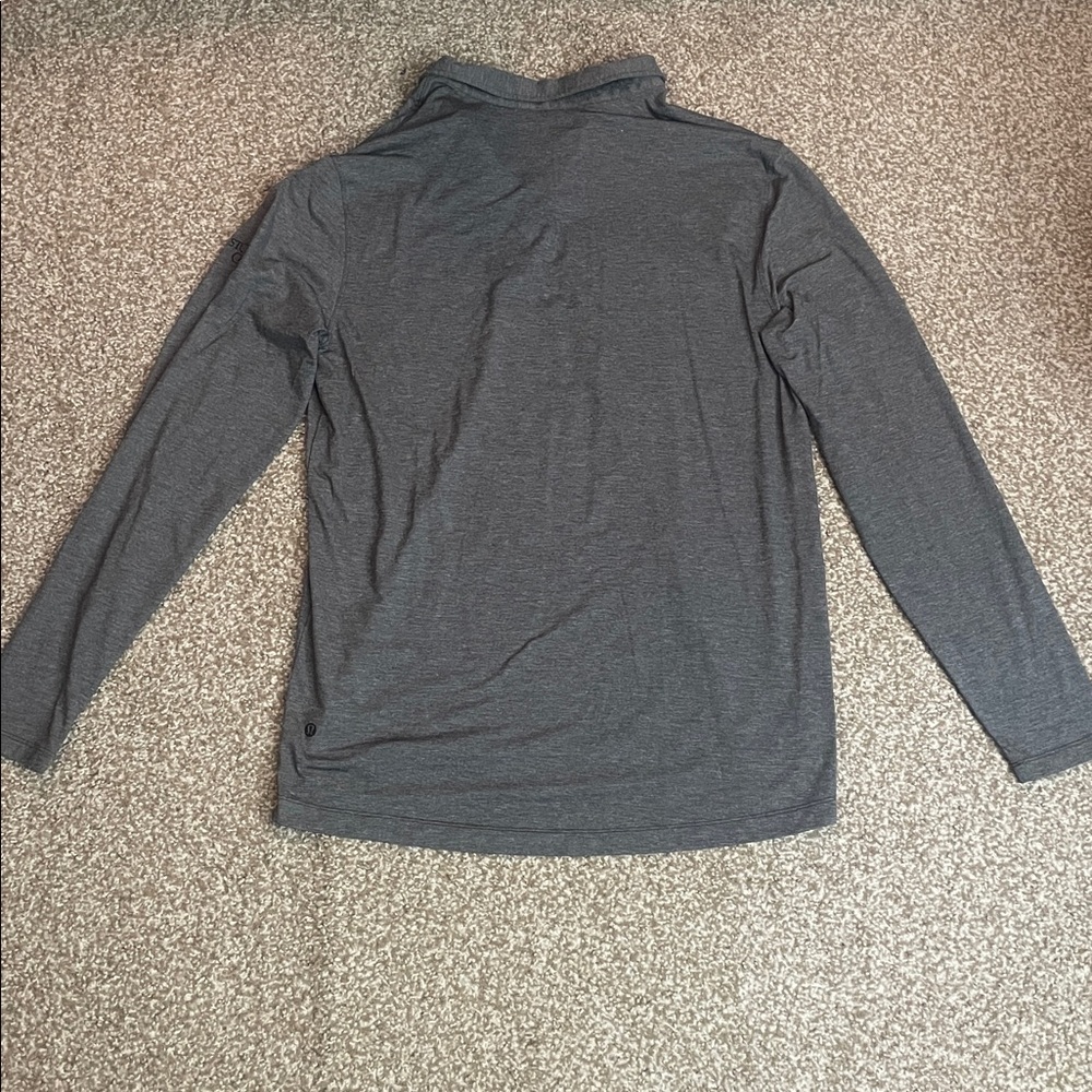 Lululemon Mens Long Sleeve Polo Shirt - Picture 2 of 5